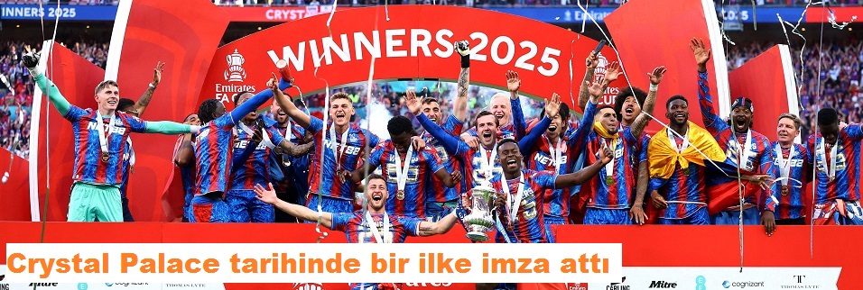 Crystal Palace tarihinde bir ilke imza attı